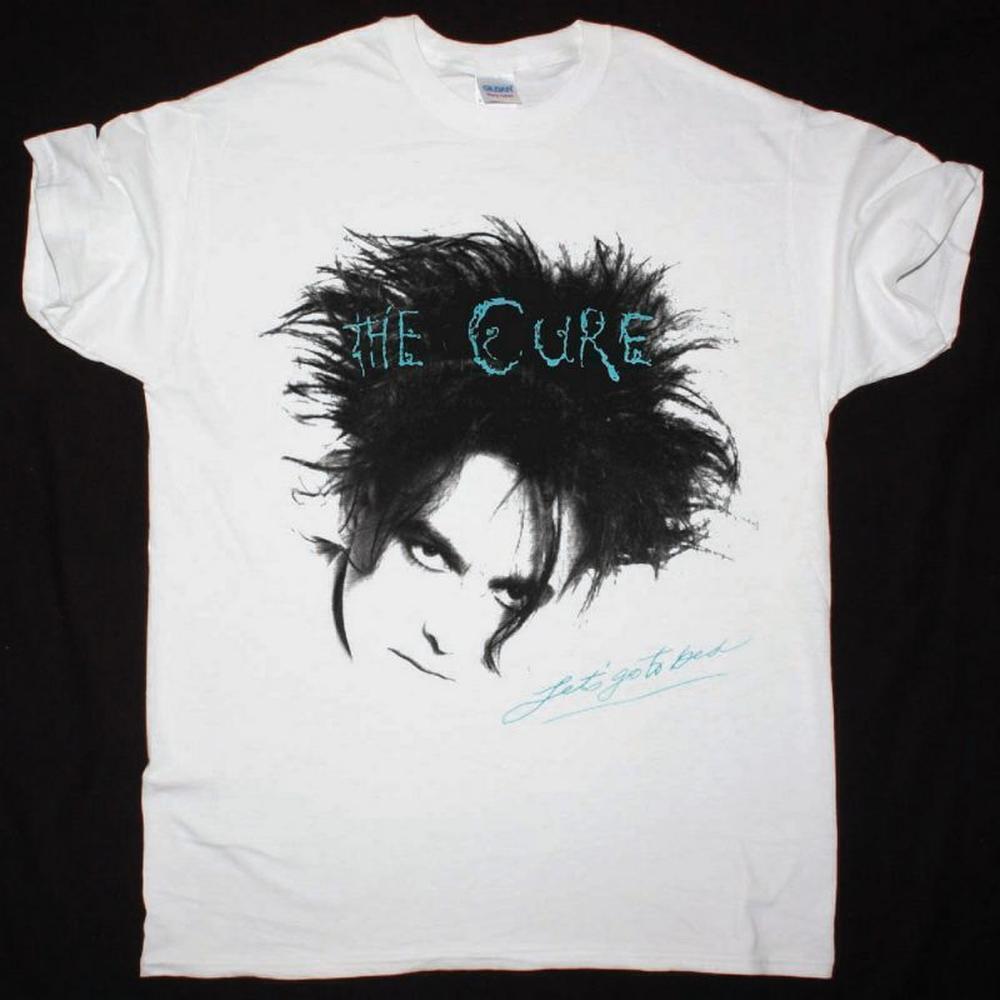 The Cure Lets Go To Bed New Wave Gothic Pop Fan T-Shirt